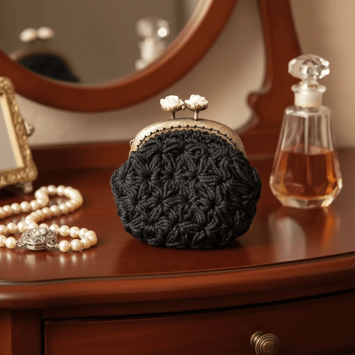 Χειροποίητα πλεκτά πορτοφόλια DKUnique