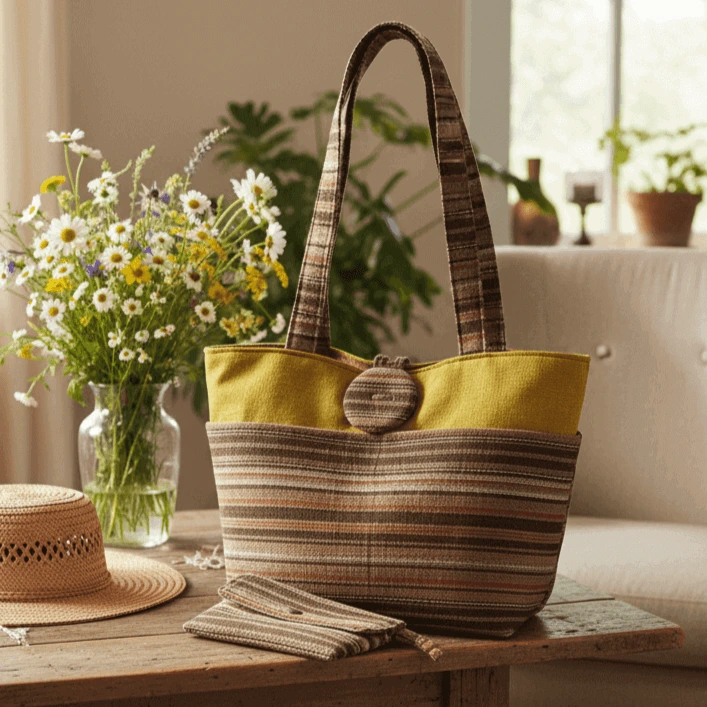 Χειροποίητες υφασμάτινες τσάντες DKUnique